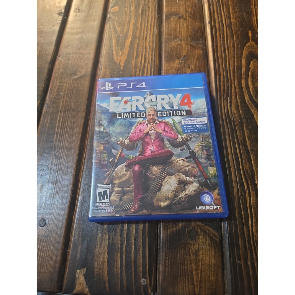 PS4 Far Cry 4 -- Limited‎ Edition (Physical Disc)